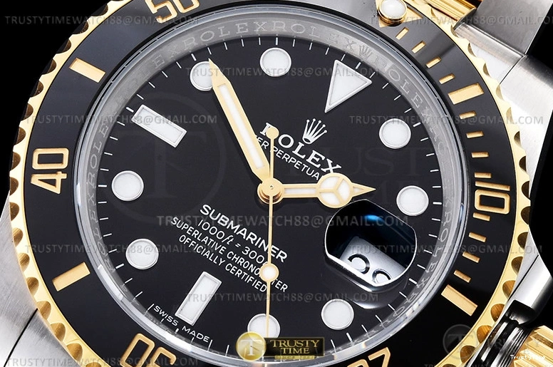 0412 Functional Submariner 116613LN 904 YG SS Black V6F V2 VS 1084